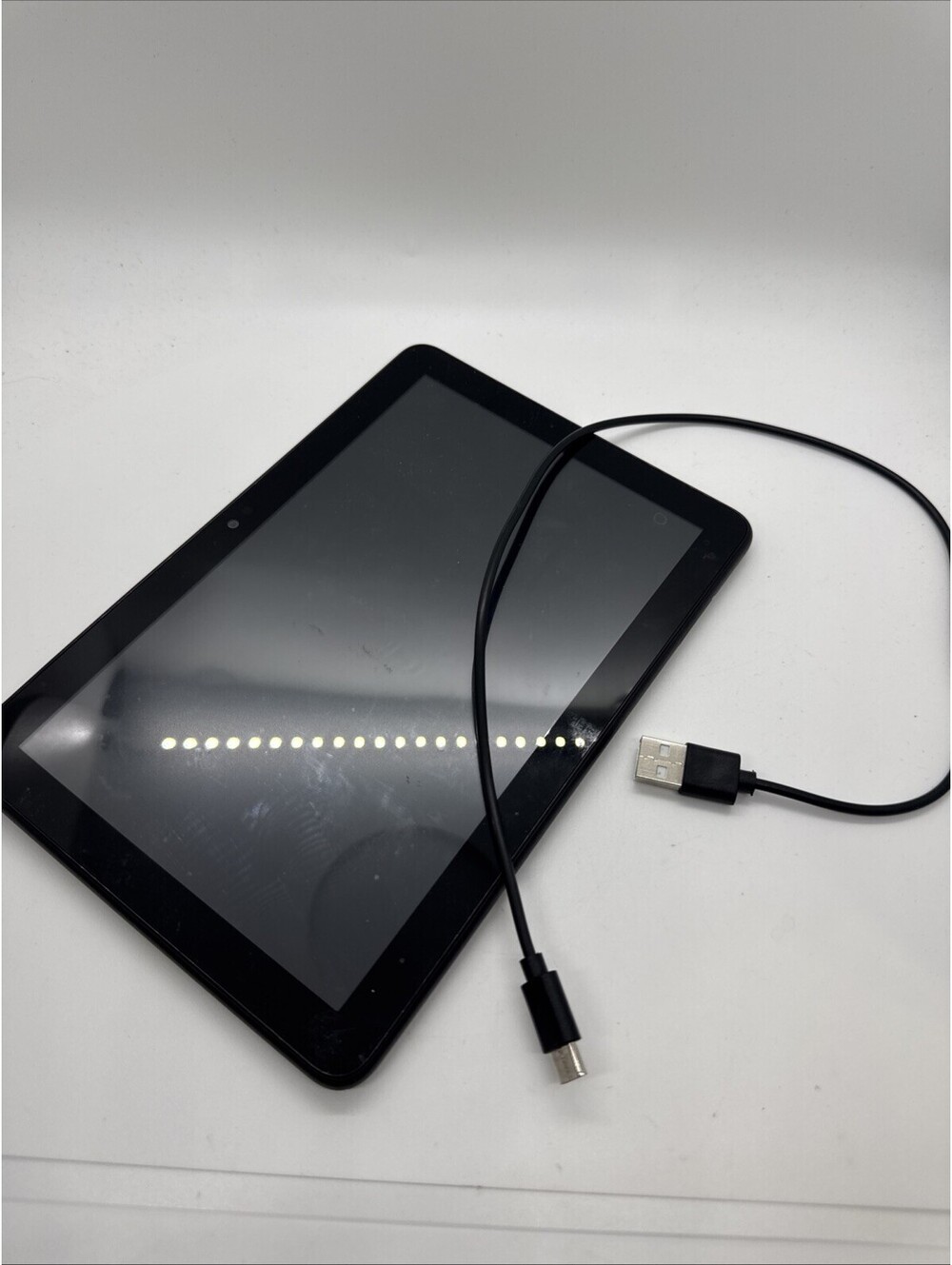 Amazon Fire HD 8 10th Gen 32GB Black K72LL4 Tablet - Clean Screen Reset Works!